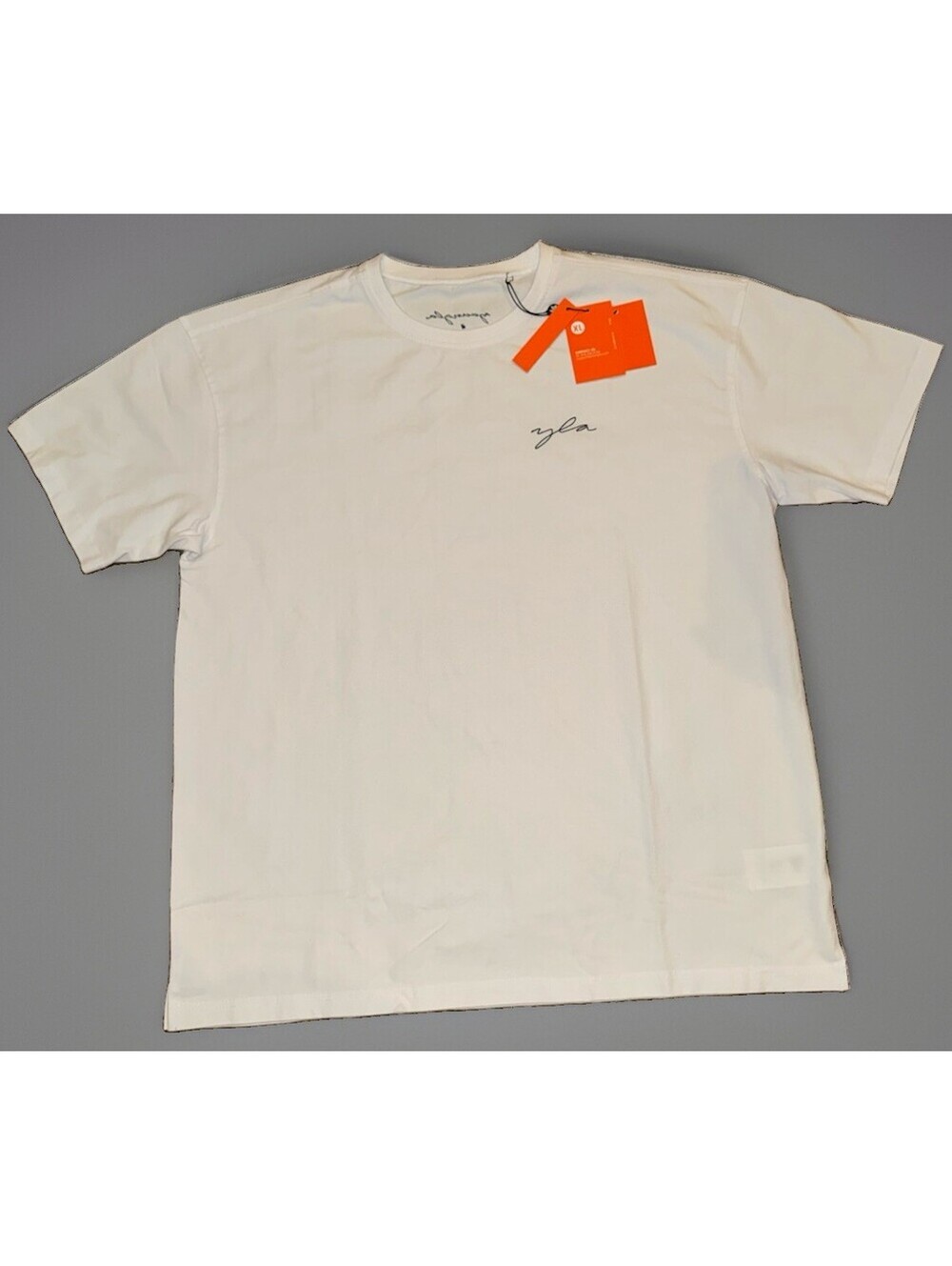 NEW YoungLA 466 Tailored Tee White XL Fitted Gym Streetwear T Shirt NWT